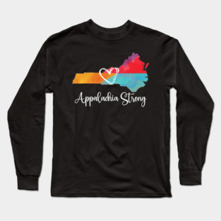 Appalachia Strong - Hurricane Helene Disaster Relief Long Sleeve T-Shirt