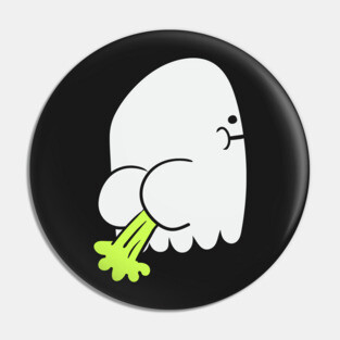 Fart Ghost Pin
