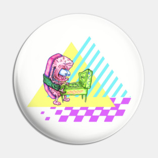 Spam Musubi Pinballer Pin