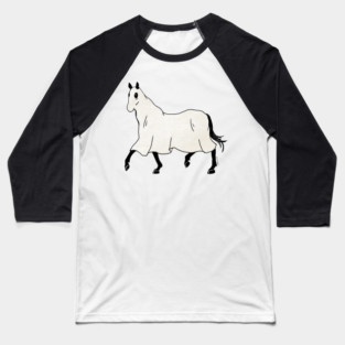 Ghost Horse Baseball T-Shirt