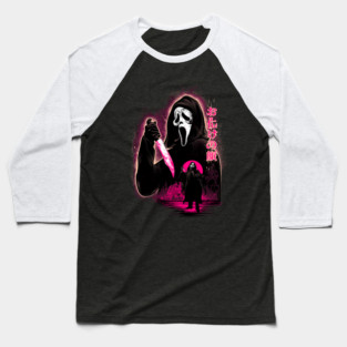 Attack of Ghostface Baseball T-Shirt