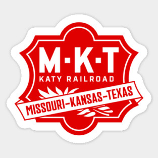 MKT Katy Railroad Sticker