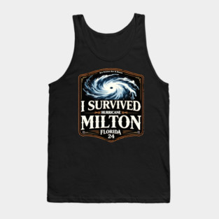 I Survived Hurricane Milton Florida 24 - Eye Voodoo Tank Top