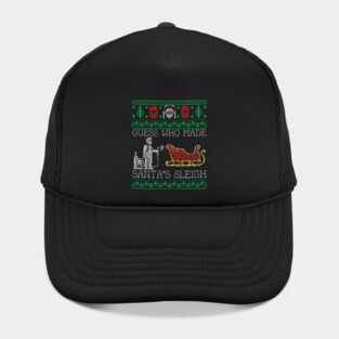 Christmas Welder Welding Xmas Funny Welder Ugly Christmas Sweater Hat