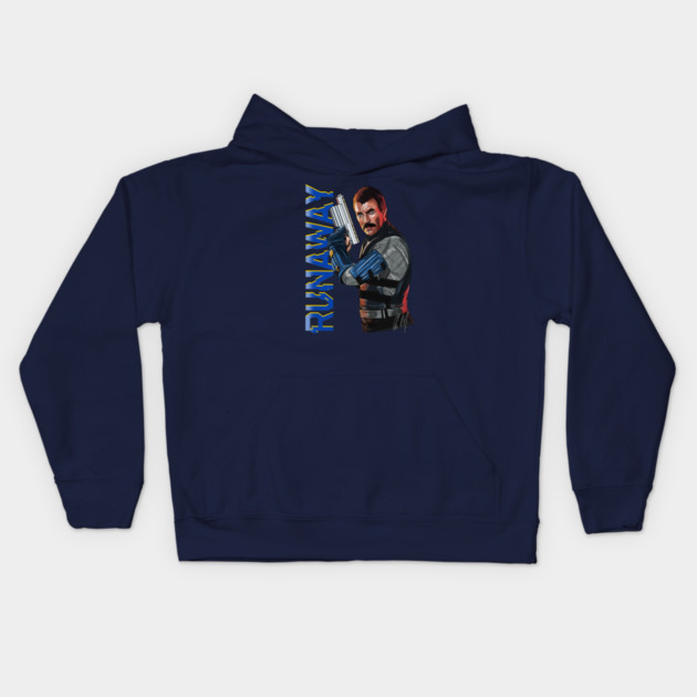 Runaway: Sgt. Ramsay Kids Hoodie by 51Deesigns