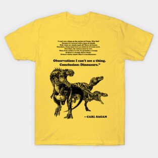 Conclusion: Dinosaurs [Black] T-Shirt