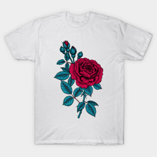 Red rose T-Shirt