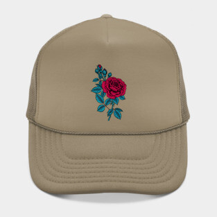 Red rose Hat