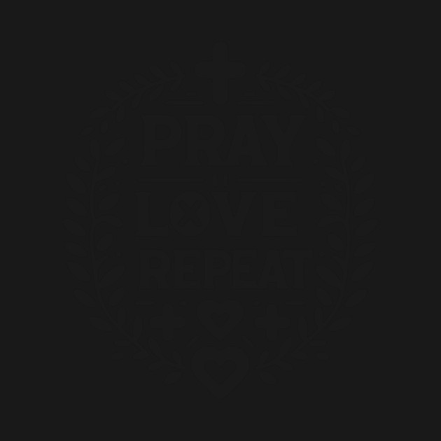 Pray Love Repeat by Frank Ring