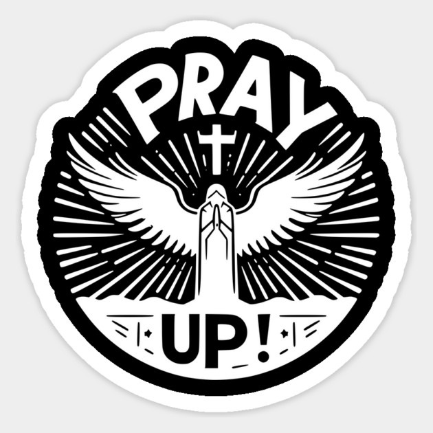 Pray Up Magnet by Frank Ring