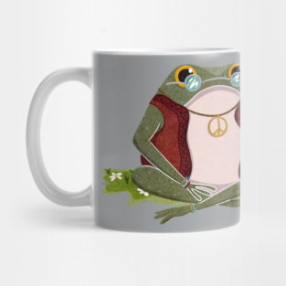 Hippie Frogson the Frog Mug