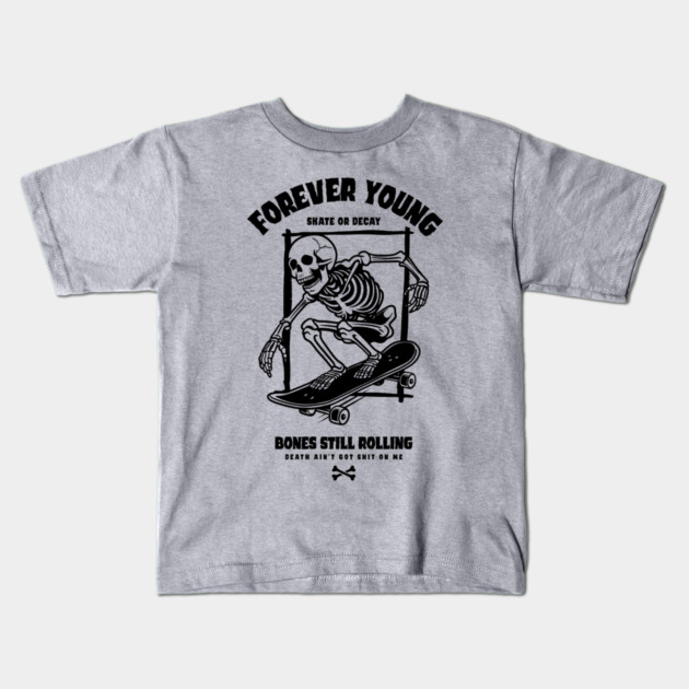 FOREVER YOUNG Kids T-Shirt by artslaves