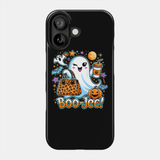 Funny Halloween Ghost Boo jee, Pumpkin Phone Case