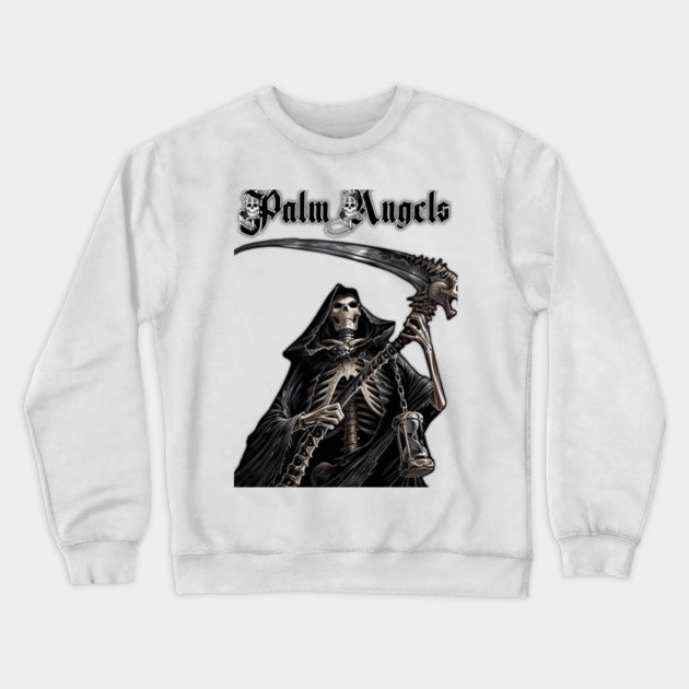 Palm Angels Shinigami Crewneck Sweatshirt by Nizar clothing store 