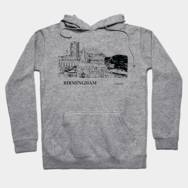 Birmingham England Hoodie by Lakeric
