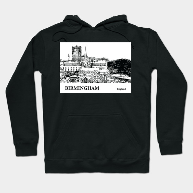 Birmingham England Hoodie by Lakeric