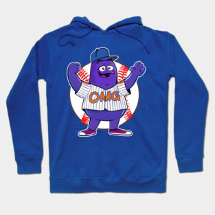 Grimace Mets OMG Baseball Hoodie
