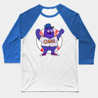 Grimace Mets OMG Baseball Baseball T-Shirt