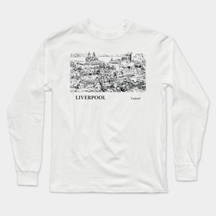 Liverpool England Long Sleeve T-Shirt