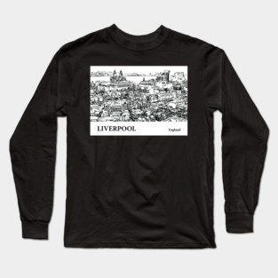 Liverpool England Long Sleeve T-Shirt