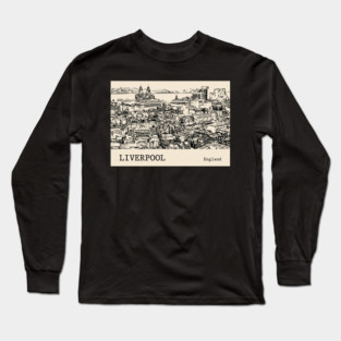 Liverpool England Long Sleeve T-Shirt