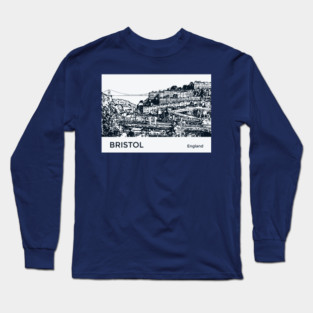Bristol England Long Sleeve T-Shirt