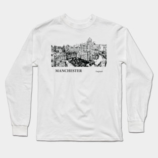 Manchester England Long Sleeve T-Shirt