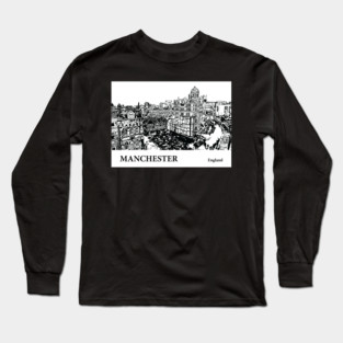 Manchester England Long Sleeve T-Shirt