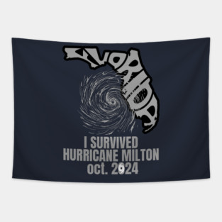 I survived hurricane milton oct 2024 Tapestry