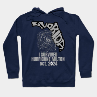 I survived hurricane milton oct 2024 Hoodie
