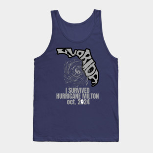 I survived hurricane milton oct 2024 Tank Top