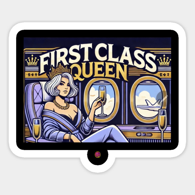 FirstClassQueen cheers Sticker by FirstClassQueen