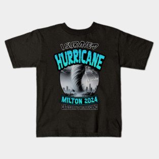I survived Hurricane Milton Kids T-Shirt