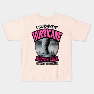 I survived Hurricane Milton Kids T-Shirt