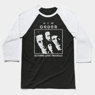 New Order Band Baseball T-Shirt
