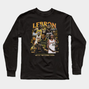 Lebron James Retro Vintage Long Sleeve T-Shirt