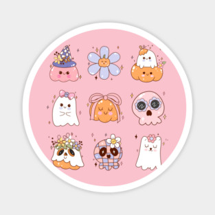 Spooky Squad Halloween Magnet