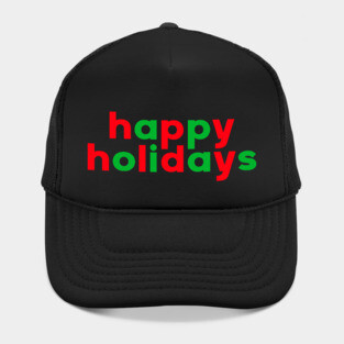 Simply Happy Holidays Hat