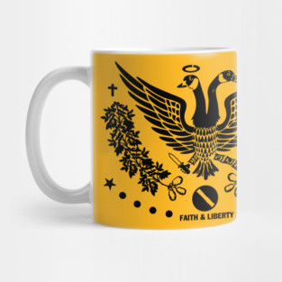 Faith & Liberty Black Logo ALT Mug