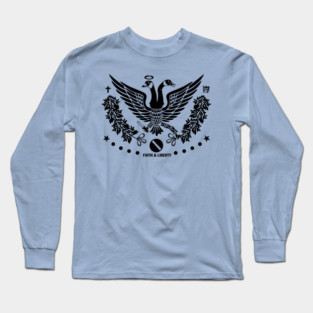 Faith & Liberty Black Logo ALT Long Sleeve T-Shirt