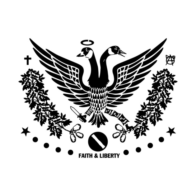 Faith & Liberty Black Logo ALT by Faith &amp; Liberty Merch