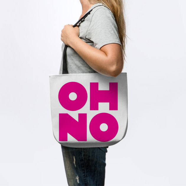 OH NO Geometric Magenta Block by Butter Creative