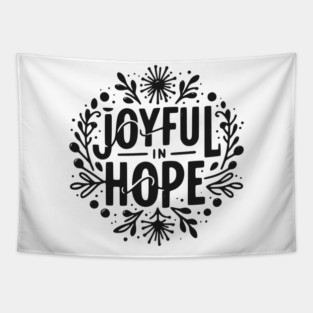 Joyful in Hope Tapestry
