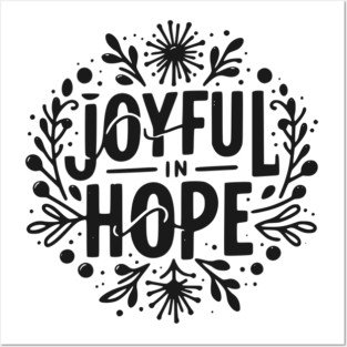 Joyful in Hope Posters and Art