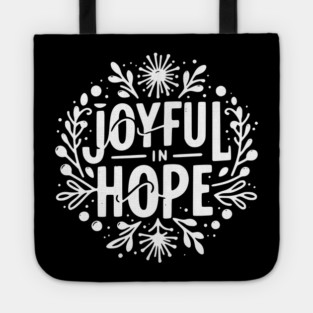Joyful in Hope Tote