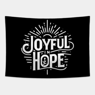 Joyful in Hope Tapestry