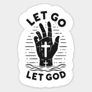 Let Go Let God Magnet