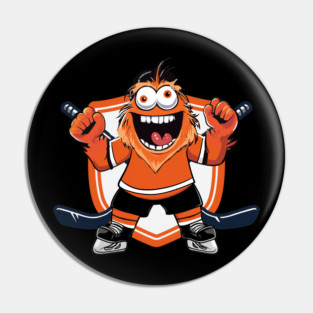 Gritty Hockey Pin