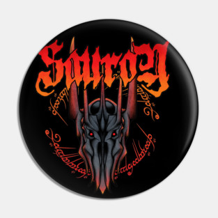 Sauron Metal Pin