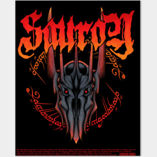 Sauron Metal Posters and Art